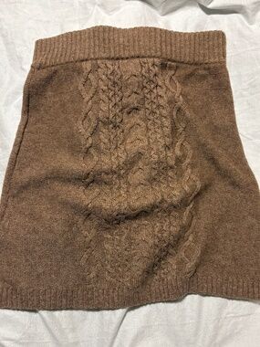 Vintage Marisa Christina Cable Knit Mini Skirt // Y2K Preppy